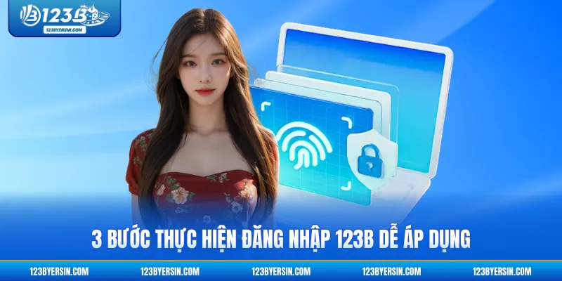 3 bước thực hiện đăng nhập 123B dễ áp dụng